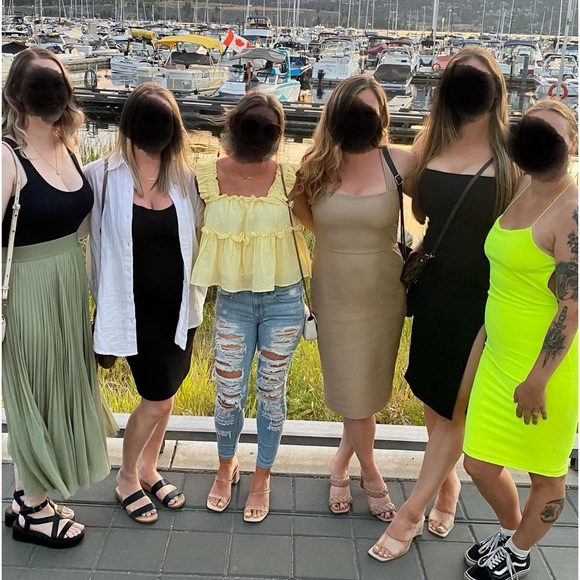 Yellow Lola Babydoll Top - Picture 2 of 3